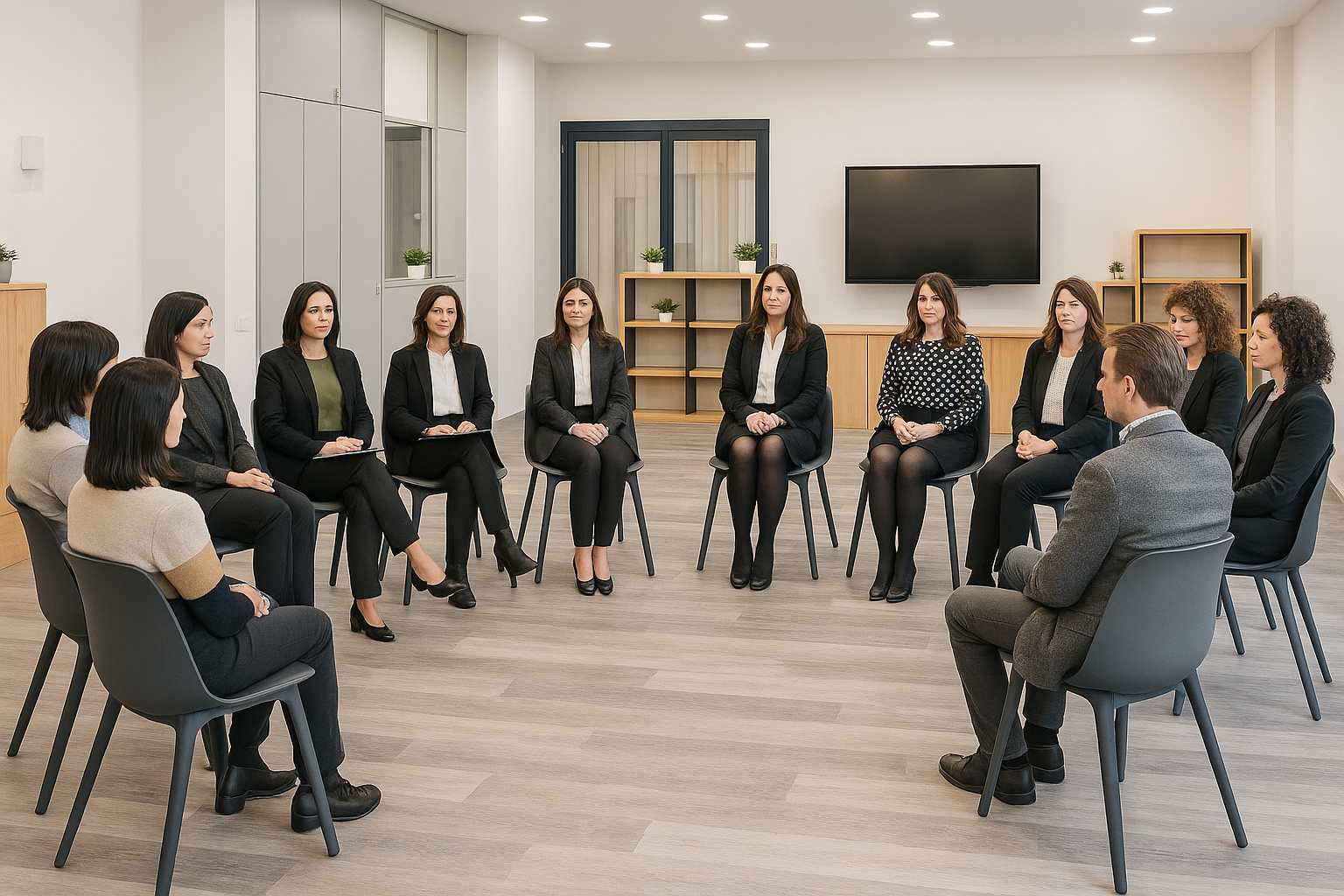 immagine di un team di psicoterapeuti